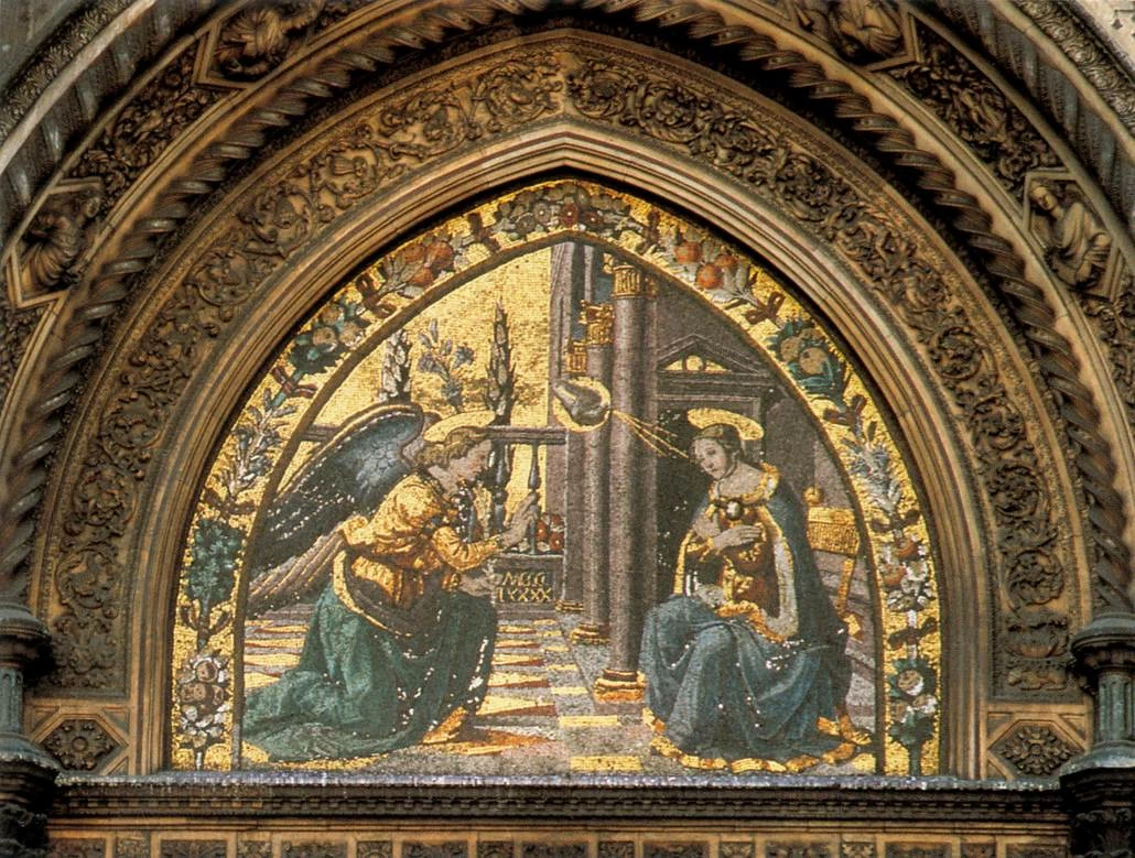 Annunciazione - Porta della Mandorla, Duomo, Firenze